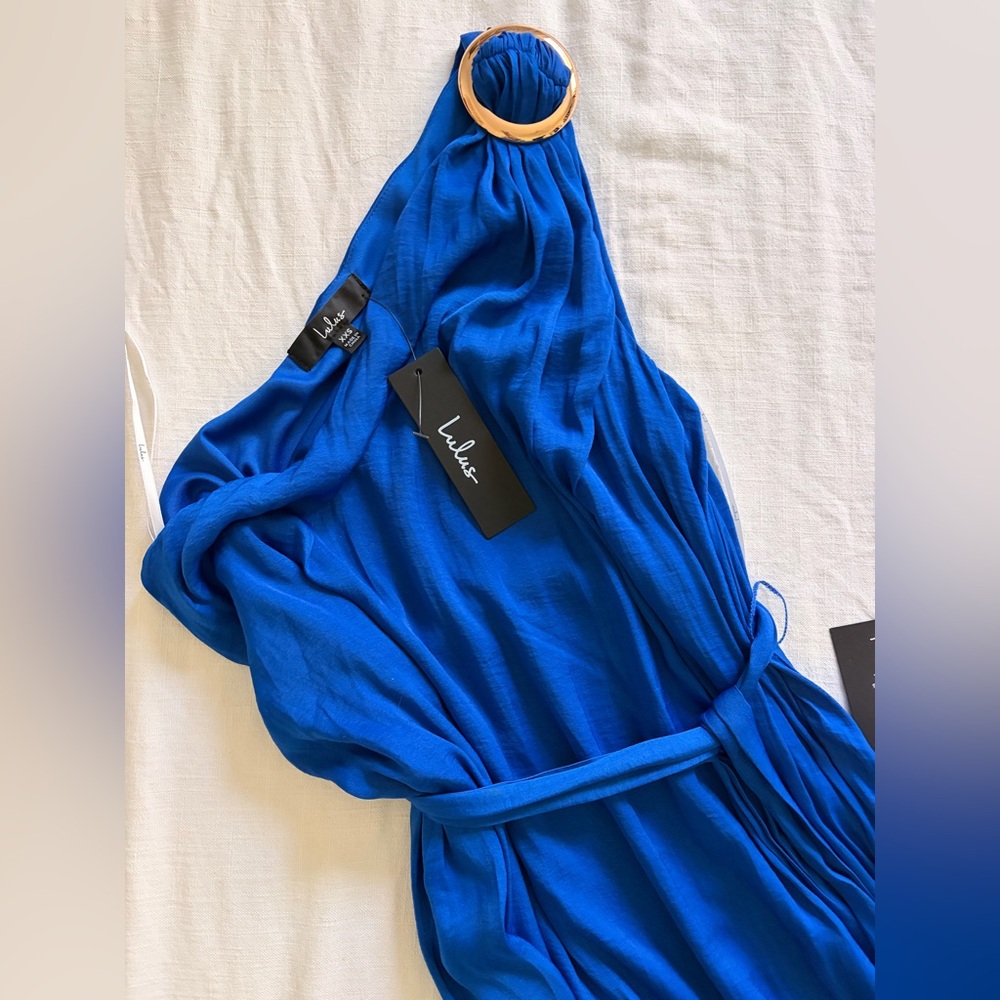 Lulu's Royal Blue Maxi Dress